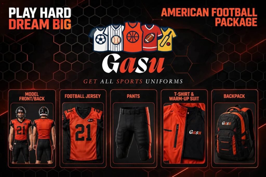 Custom American Football Uniform Package (Jersey + Pants) preview