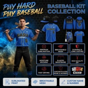 GASU Baseball Kit Collection - custom baseball uniforms