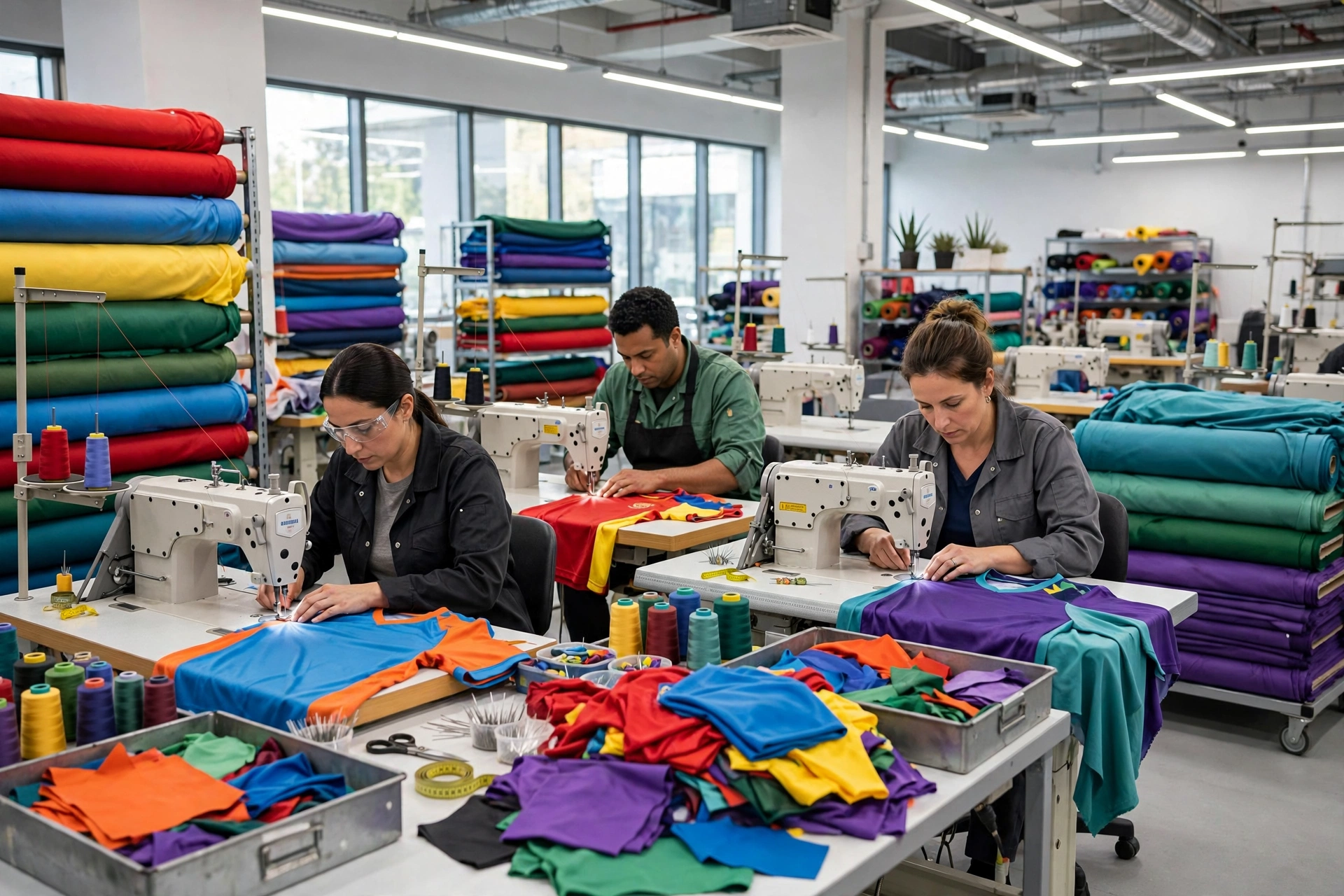Sports uniform factory in Sialkot Pakistan