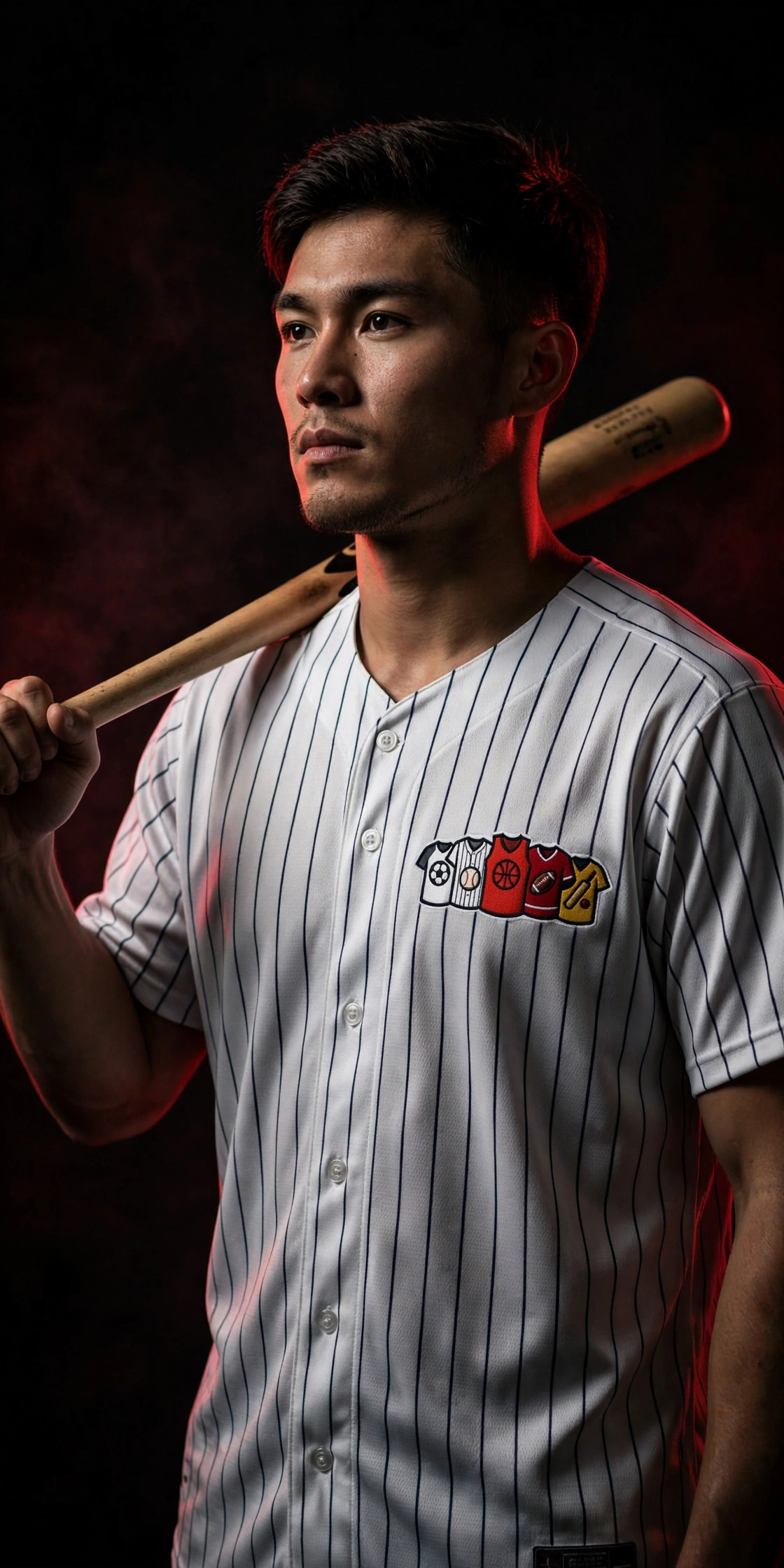 Custom baseball uniforms - dark GASU style