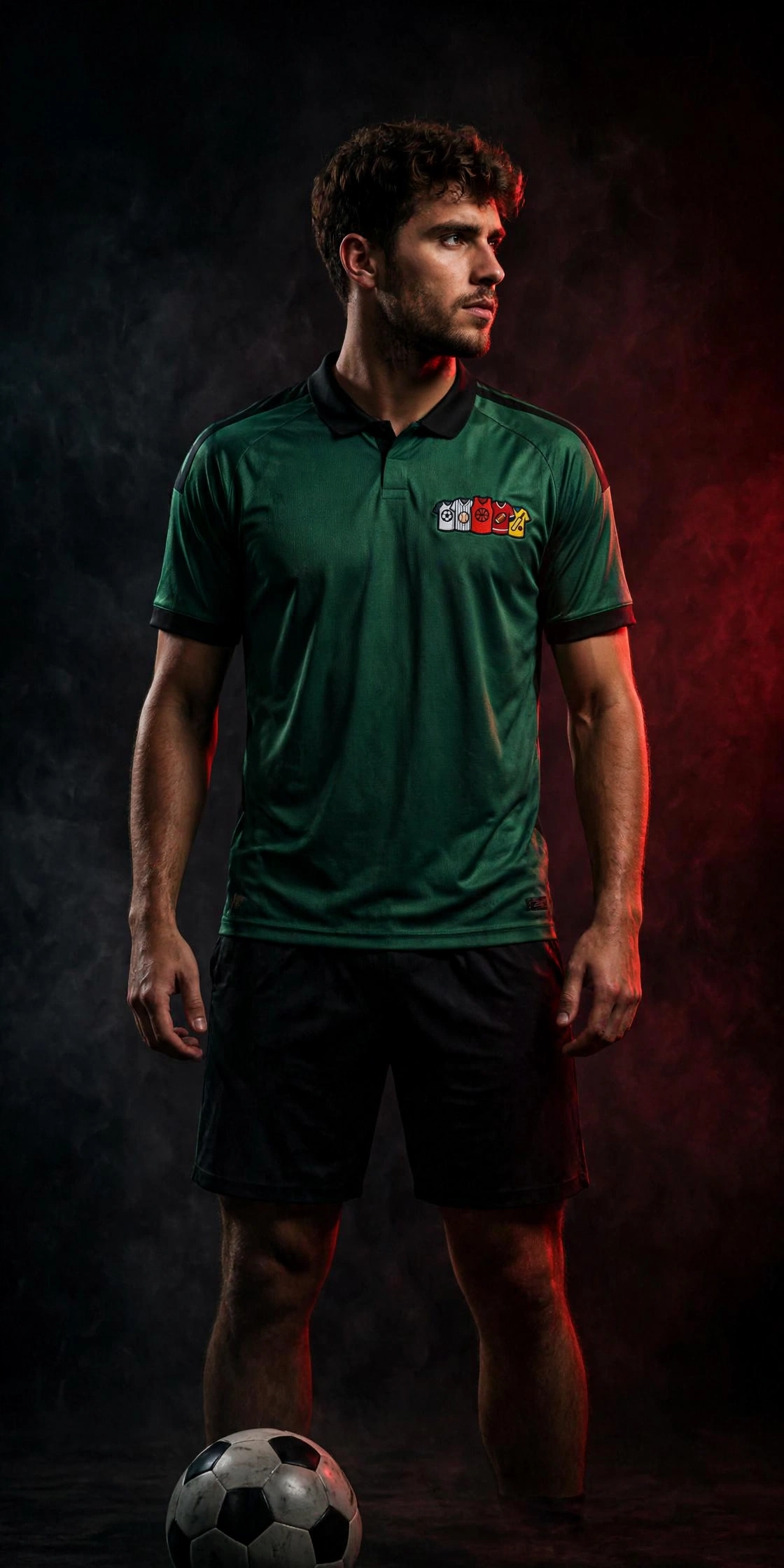 Custom soccer uniforms - dark GASU style